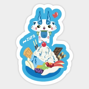 Ice Cream Komasan Sticker